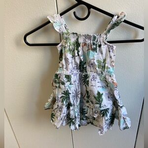 Janie and Jack dress tropical